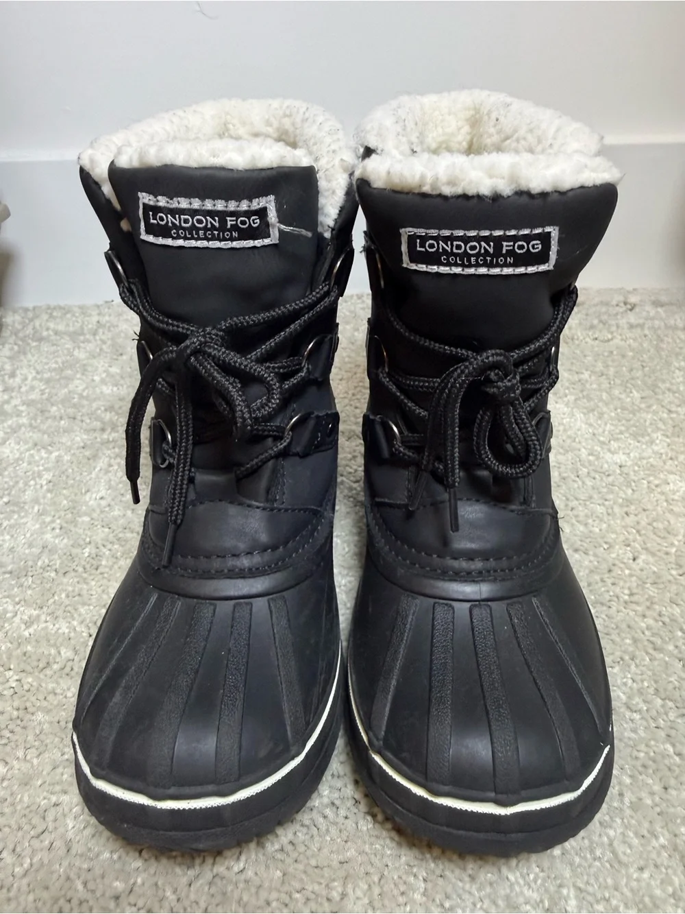 London Fog Children’s Snow Boots with Fleece Lining